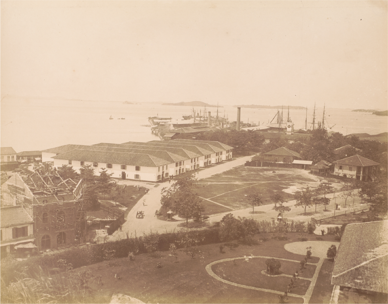 1880s View of Tanjong Pagar Dock